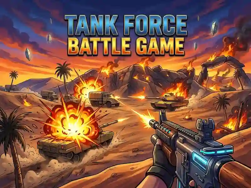 Cluiche Tank Force Battle Game ar líne