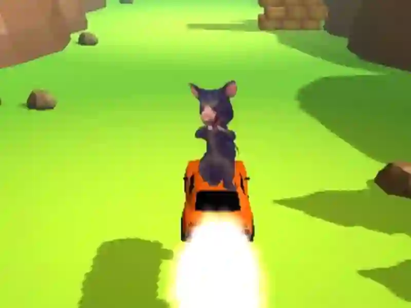 Cluiche Cluiche Ratomilton Flying Car Race ar líne