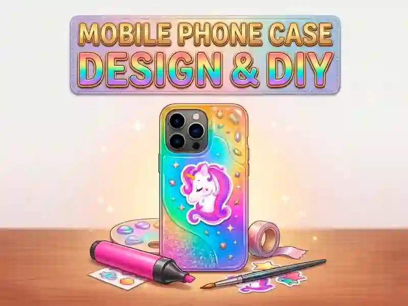 Cluiche Mobile Phone Case Design & DIY ar líne
