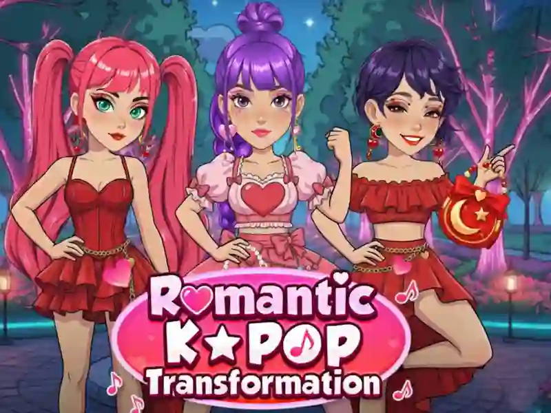 Cluiche Claochlú Rómánsúil K Pop ar líne