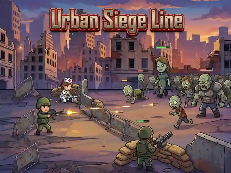 Cluiche Urban Siege Line ar líne