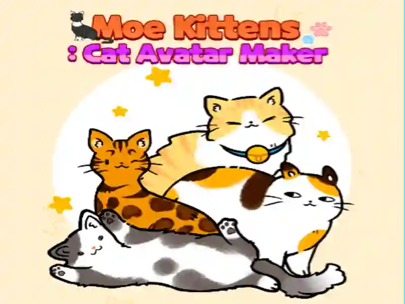 Cluiche Kittens Moe Cat Avatar Maker ar líne