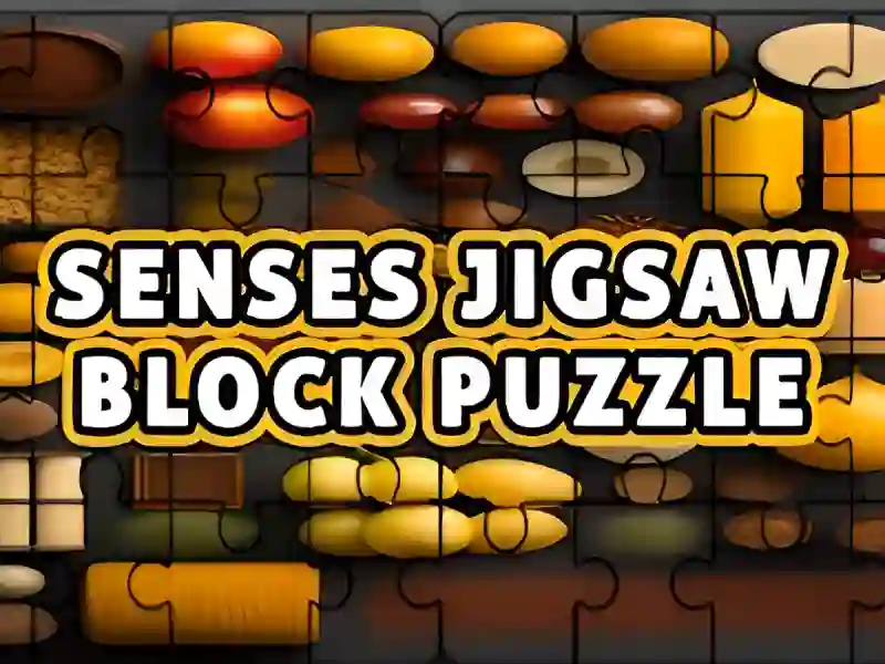 Cluiche Puzal Bloc Jigsaw Senses ar líne