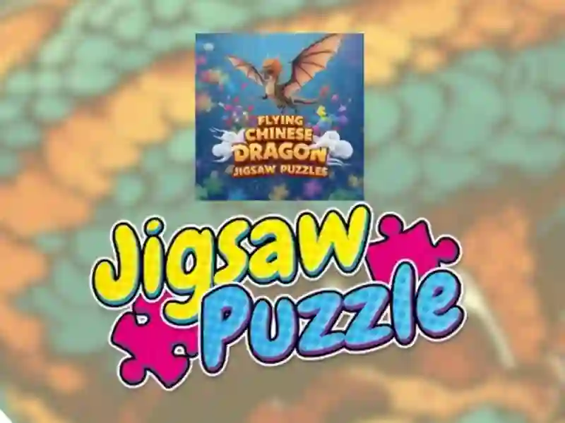 Cluiche Puzzles Jigsaw Dragon ag eitilt na Síne ar líne
