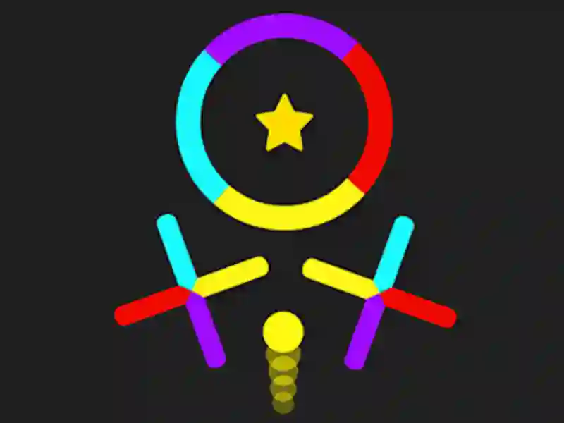 Cluiche Léim Léim Ball na dathanna a athrú ar líne