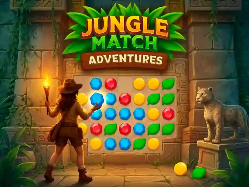 Cluiche Jungle Match Adventures ar líne