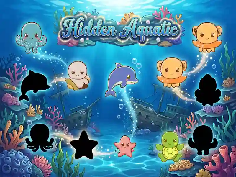 Cluiche Hidden Aquatic ar líne