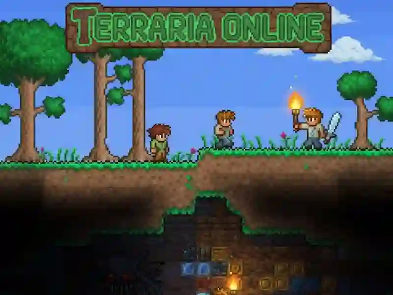Cluiche Terraria ar líne ar líne