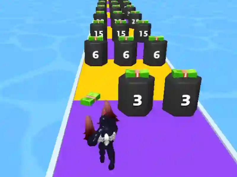 Cluiche Rith Venom 3D ar líne