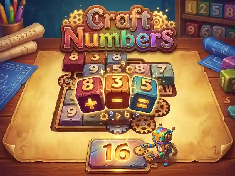 Cluiche Craft Number ar líne