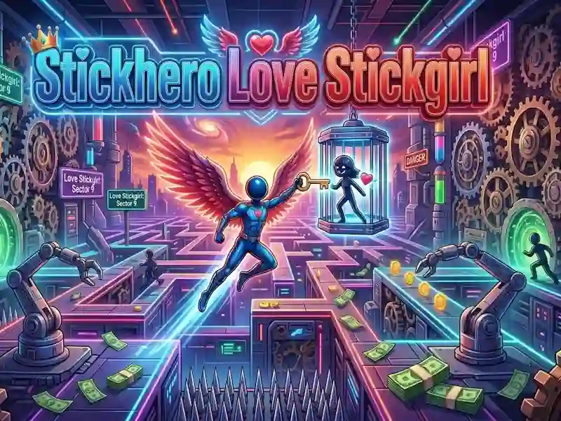 Cluiche Cluiche Líne Stickhero Love Stickgirl ar líne