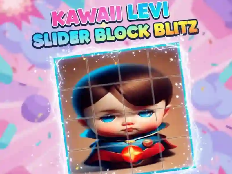 Cluiche Cluiche Blitz Bloc Sleamhnán Levi Kawaii ar líne