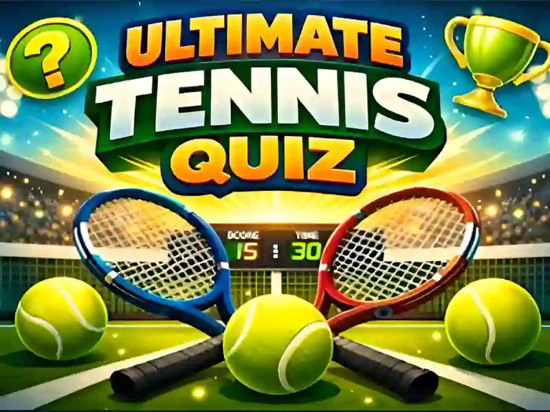 Cluiche Ultimate Tennis Quiz ar líne