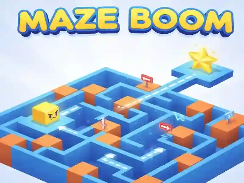 Cluiche Maze Boom ar líne