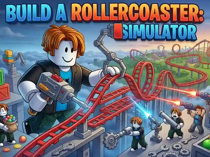 Cluiche Tóg Rollercoaster: Insamhlóir ar líne