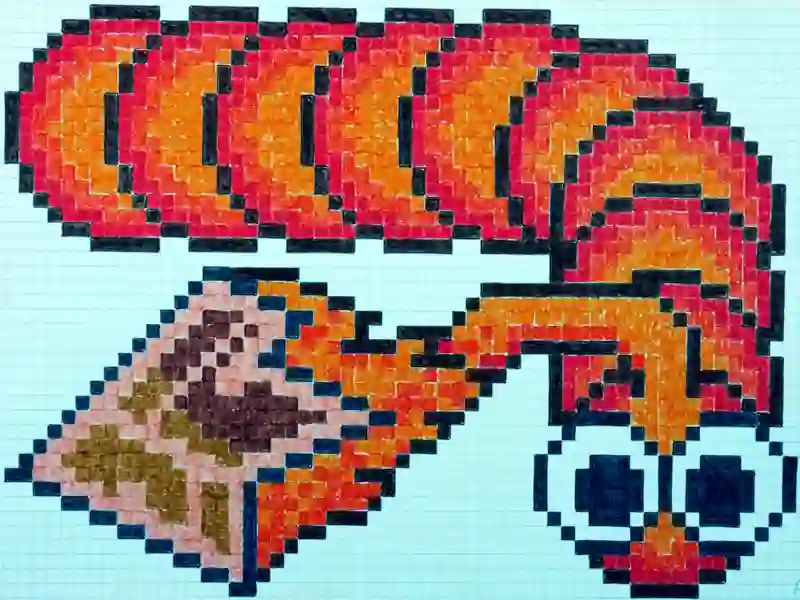 Cluiche Nathair picteilín ar líne