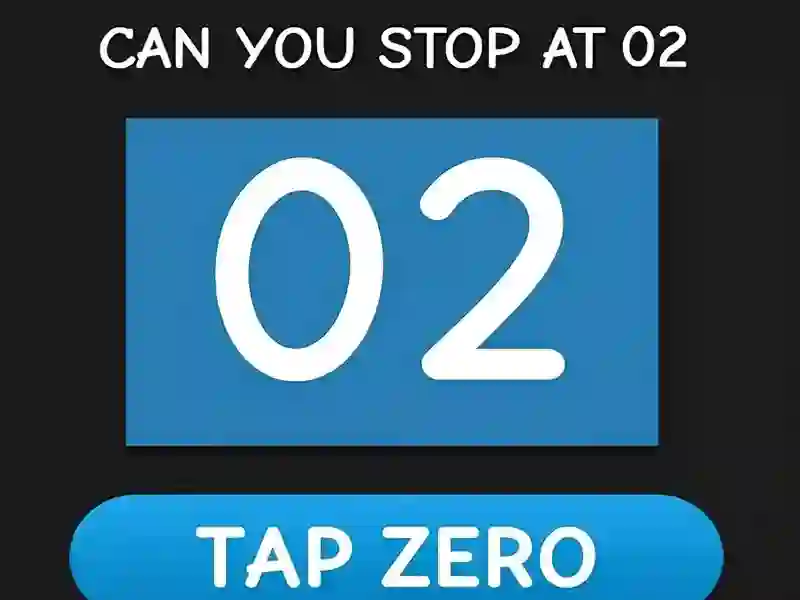 Cluiche Tap Zero ar líne
