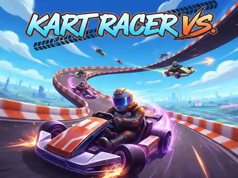 Cluiche Kart Racer vs ar líne