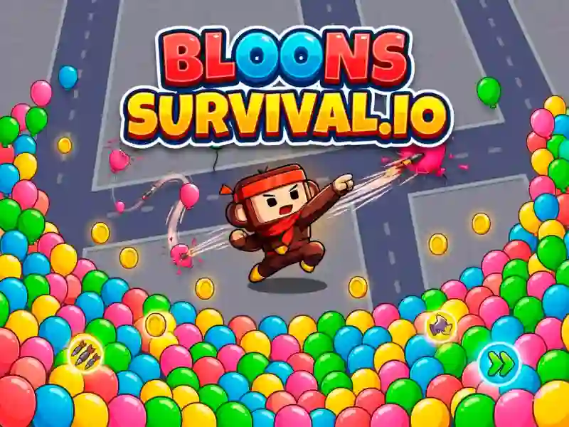 Cluiche Bloons Survival.io ar líne