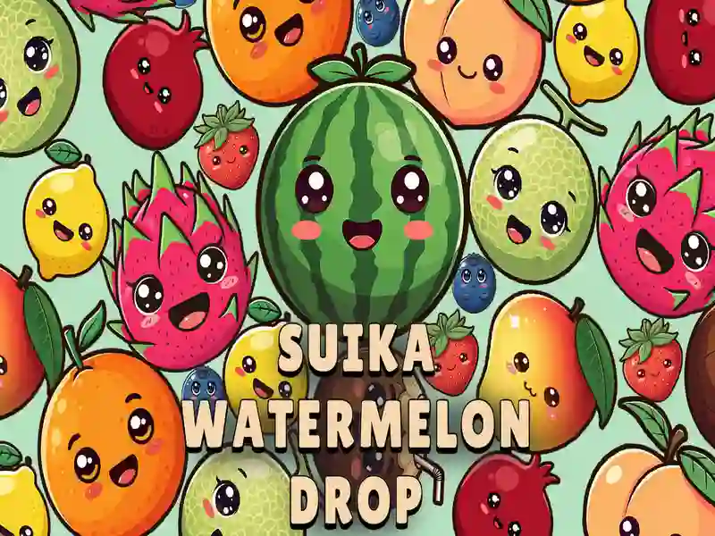 Cluiche Suika Watermelon Buail ar líne