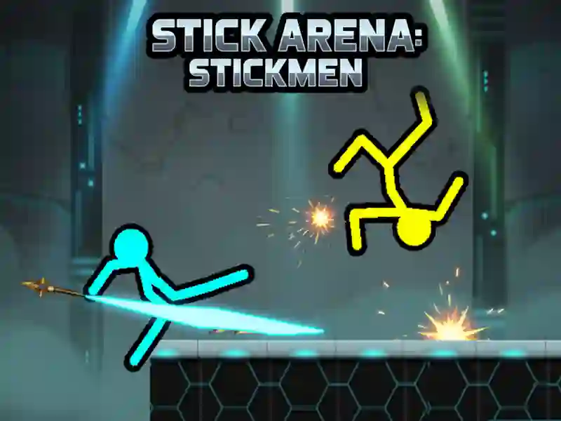 Cluiche Arena bata: Stickmen ar líne