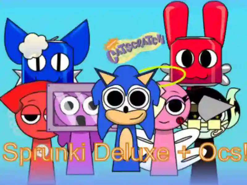 Cluiche Sprunki Deluxe + Ocs! ar líne