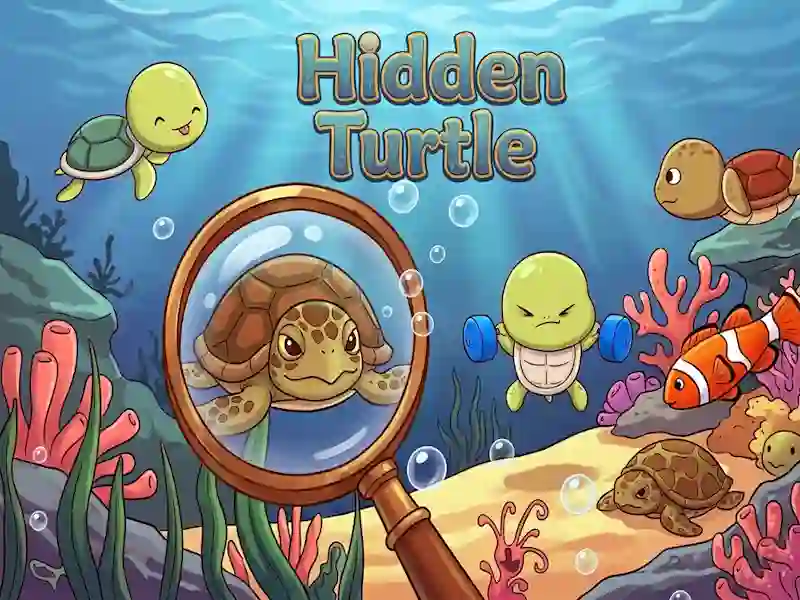 Cluiche Hidden Turtle ar líne