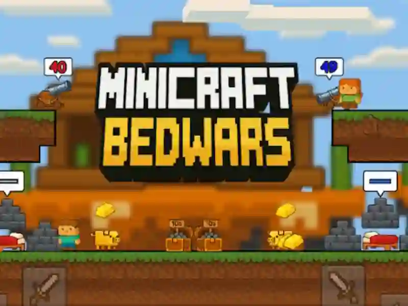 Cluiche Bedwars minicraft ar lĂne Cluiche Bedwars minicraft ar lĂne