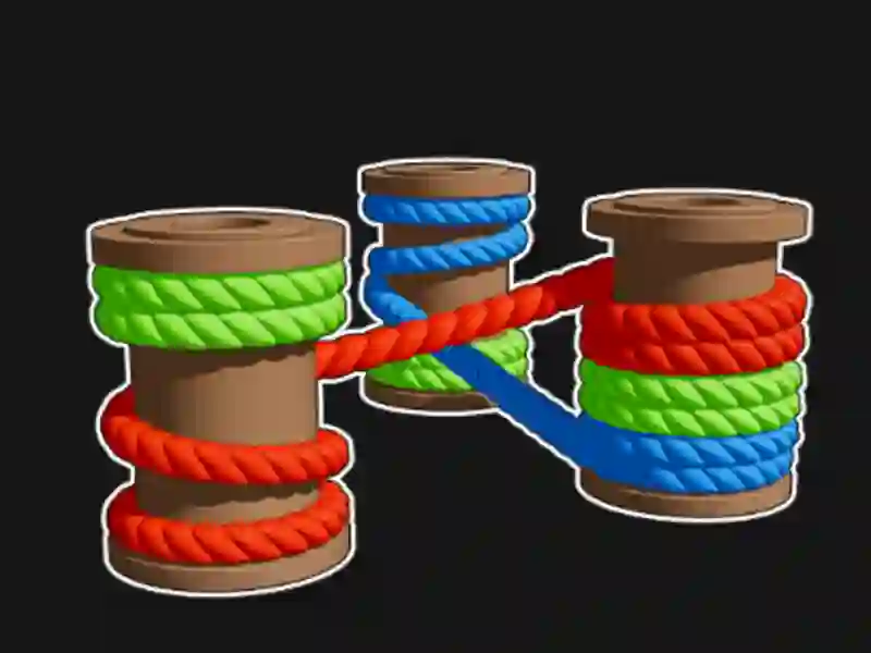 Cluiche Sórtáil rópa ar líne