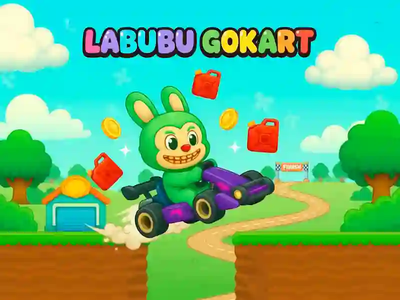 Cluiche Labubu Gokart ar líne