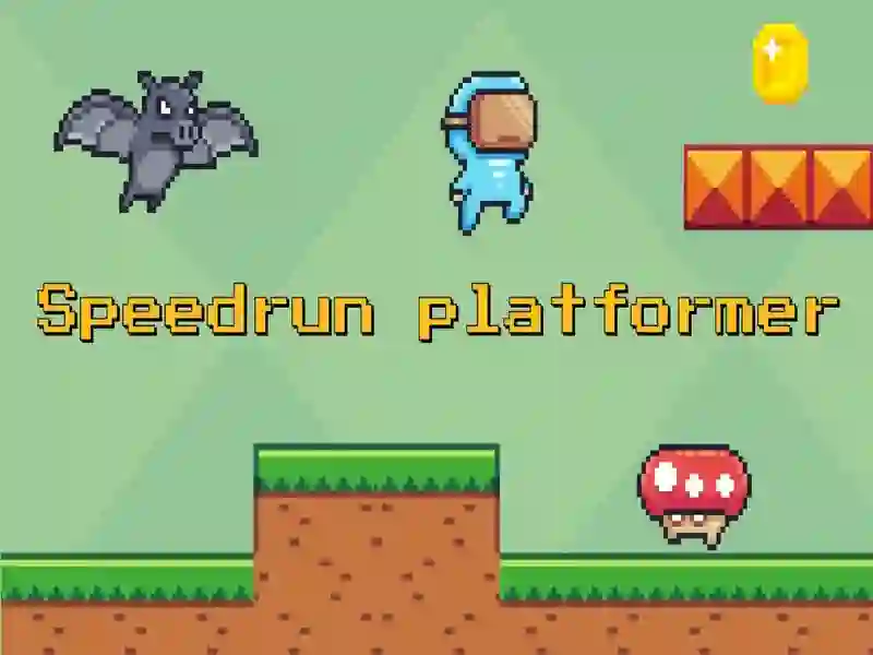 Cluiche Platformer Speedrun ar líne