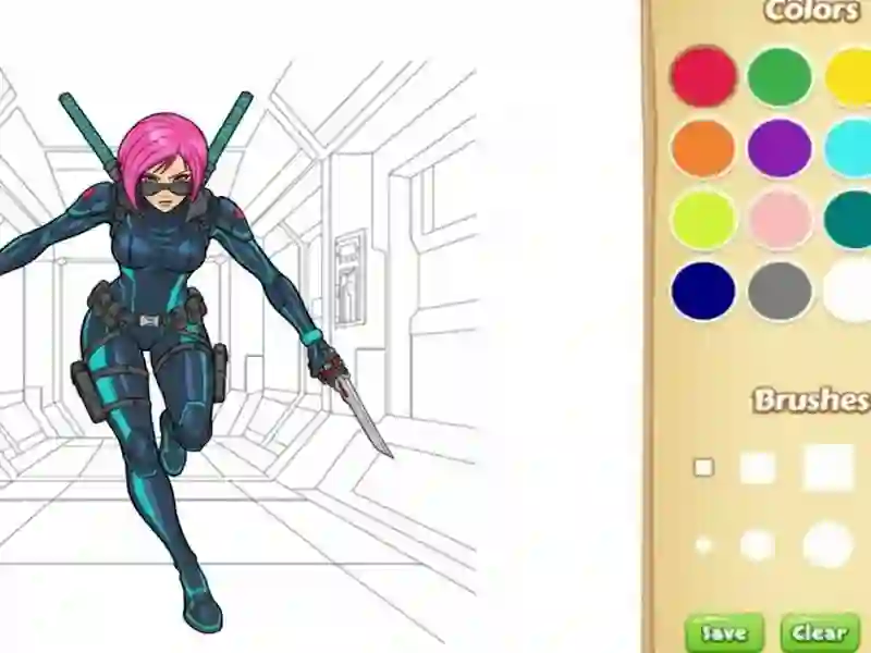 Cluiche Leabhar dathúcháin ghránna do na páistí ar líne