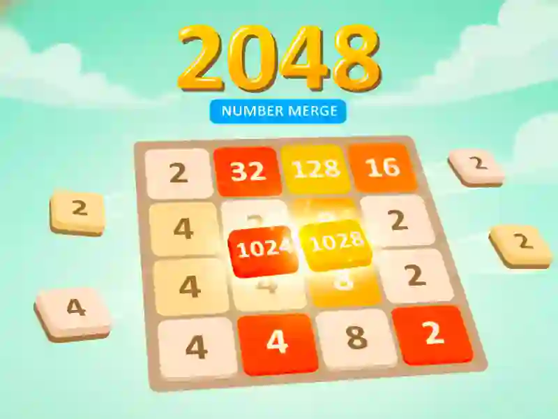 Cluiche 2048 Cumasc Uimhir ar líne