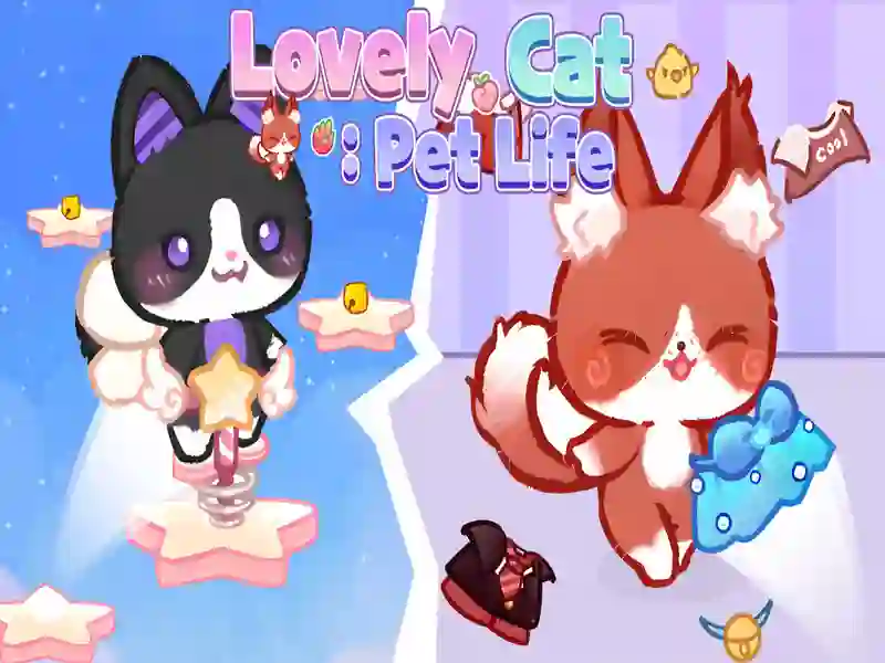 Cluiche Saol álainn peataí cat ar líne