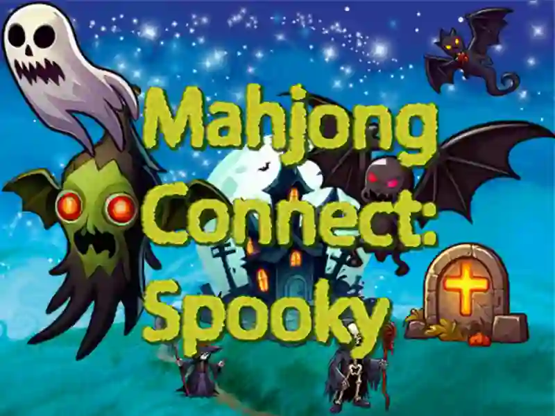 Cluiche Cluiche Mahjong Connect Spooky ar líne