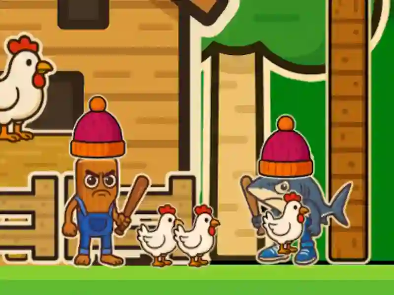 Cluiche Trallero Tung Tung Chicken ar líne