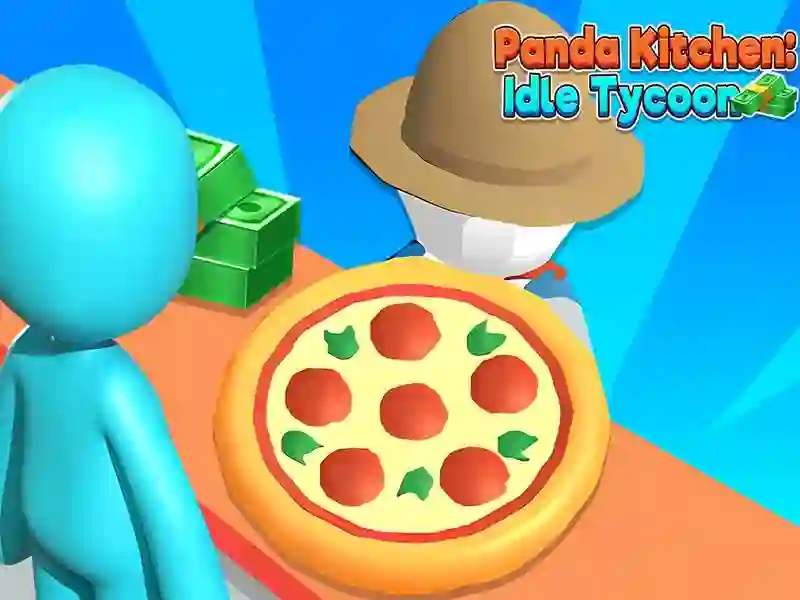 Cluiche Panda Kitchen Tycoon díomhaoin ar líne
