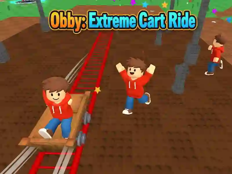 Cluiche Obby: Extreme Cart Taistil ar líne