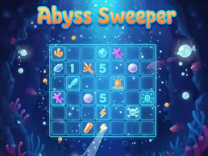 Cluiche Sweeper Abyss ar líne