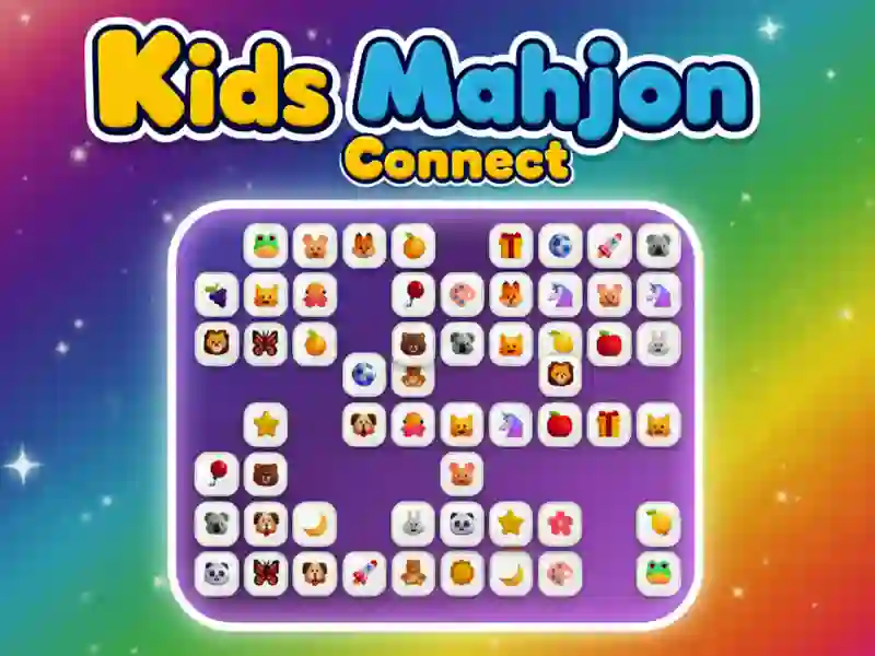 Cluiche Cluiche Kids Mahjong Connect ar líne