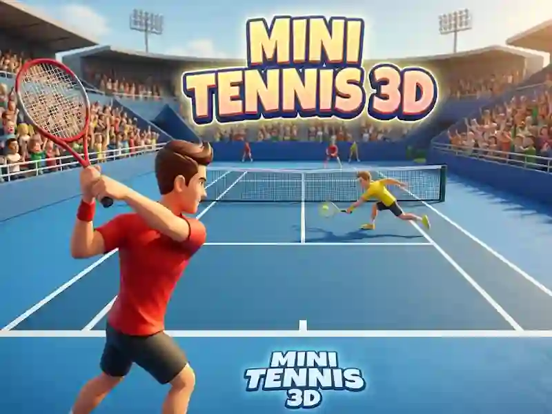 Cluiche Mini Tennis 3D ar líne