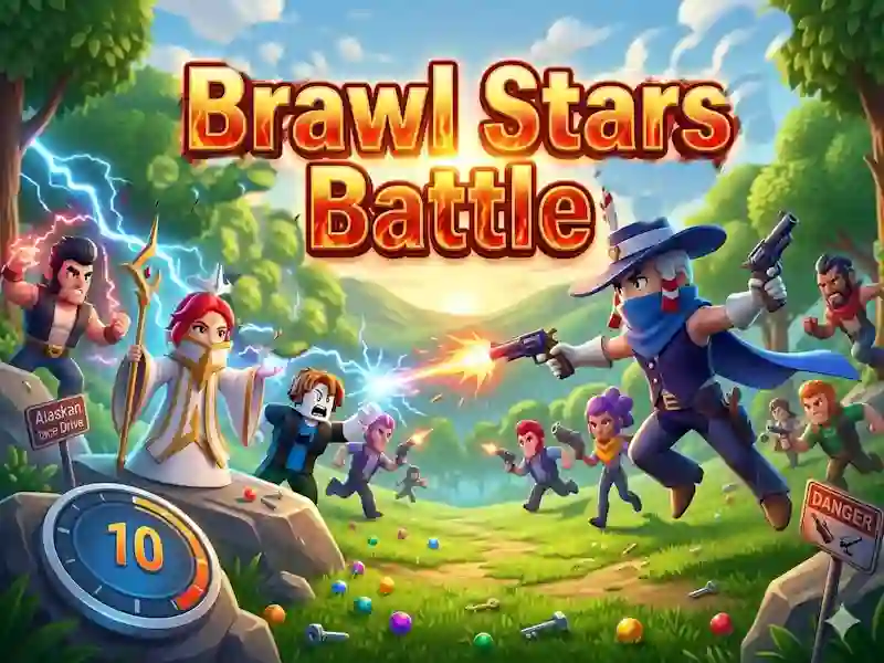 Cluiche Cluiche Brawl Stars Battle ar líne