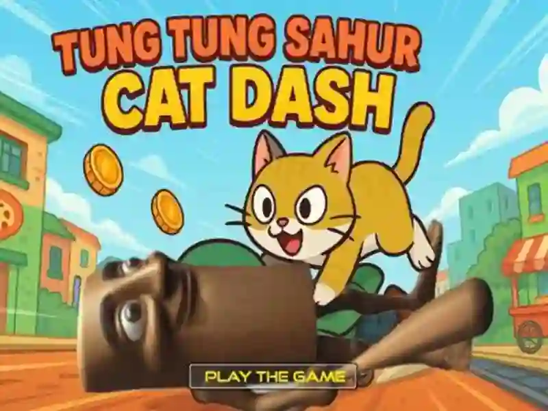 Cluiche Dash cat tung tung sahur ar líne