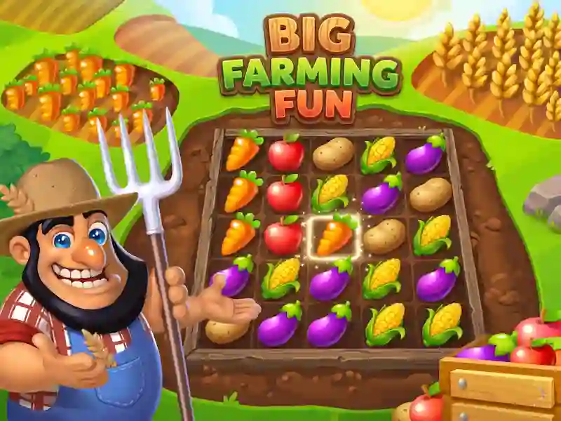 Cluiche Big Farming Fun ar líne