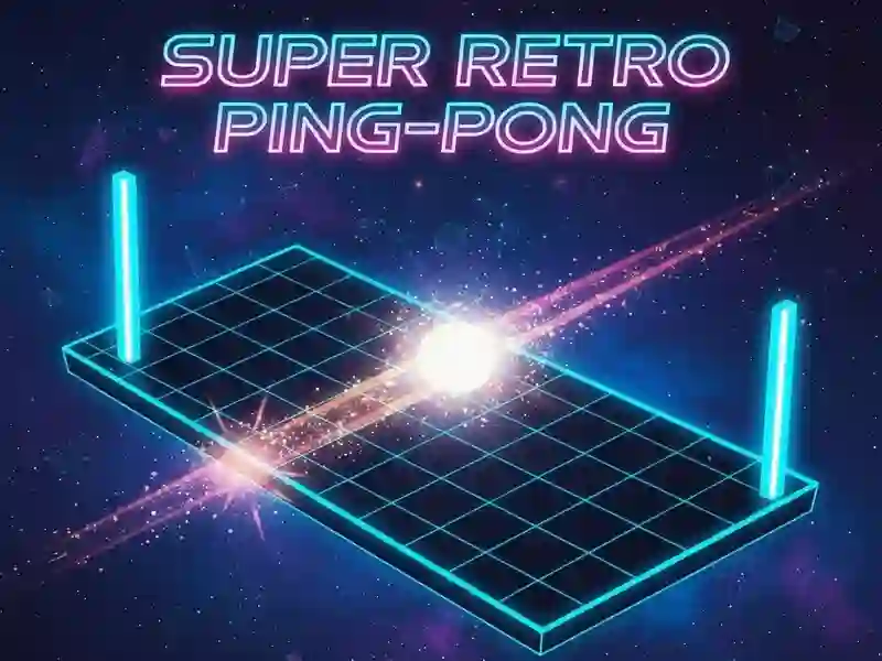 Cluiche Cluiche Ping-pong Super Retro ar líne ar líne