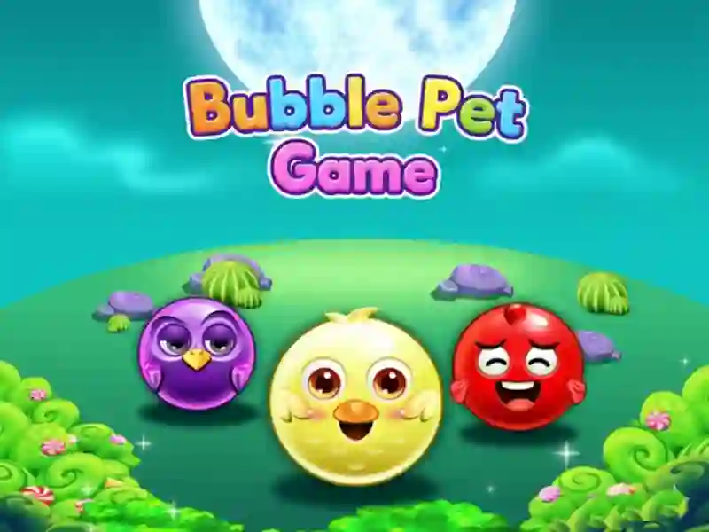 Cluiche Cluiche Bubble Pet ar líne