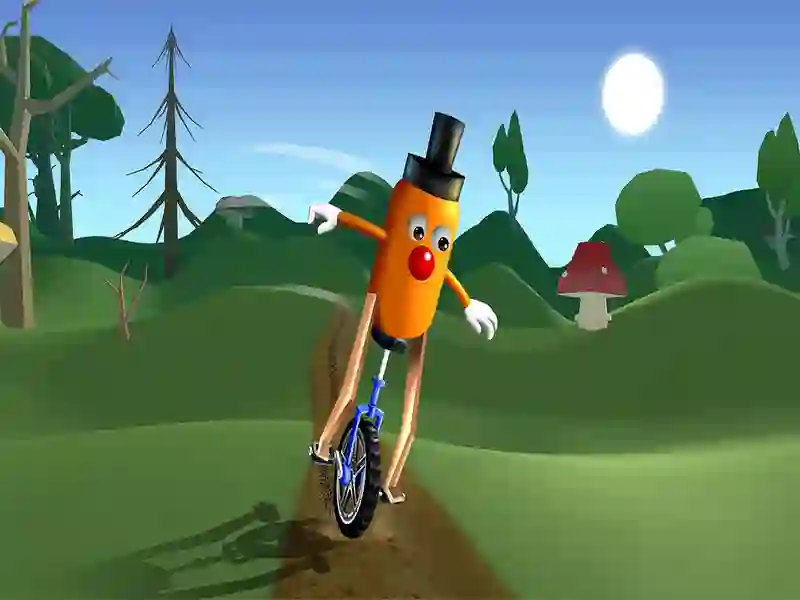 Cluiche Iarmhéid UniCycle 3D ar líne