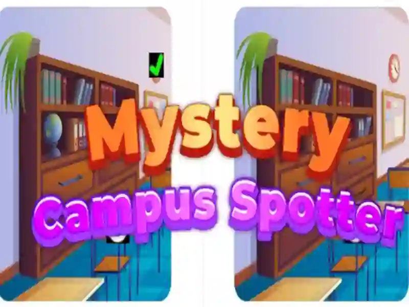 Cluiche Cluiche Líne Mystery Campus Spotter ar líne