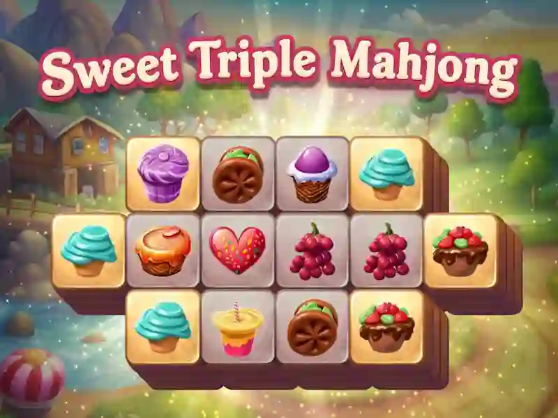 Cluiche Cluiche Líne Sweet Triple Mahjong ar líne