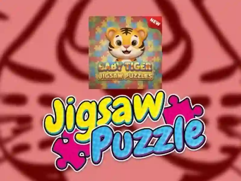 Cluiche Puzail Jigsaw Tíogair Leanbh ar líne